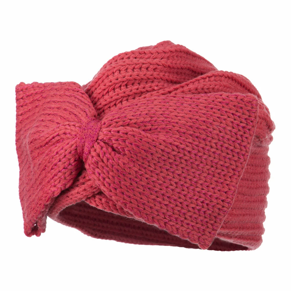 Cheveux Women's Ribbon Knit Turban
