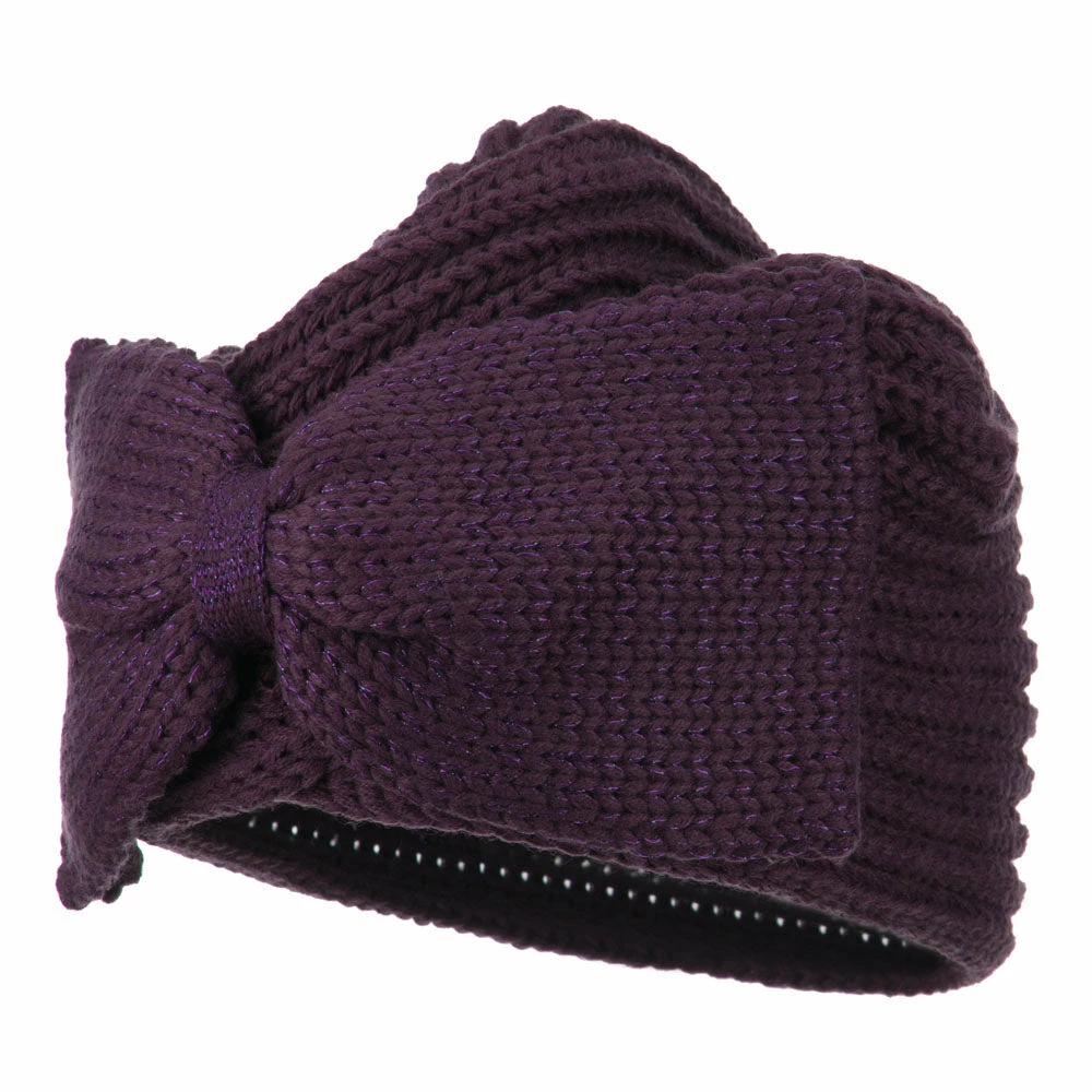Cheveux Women's Ribbon Knit Turban - Image 16