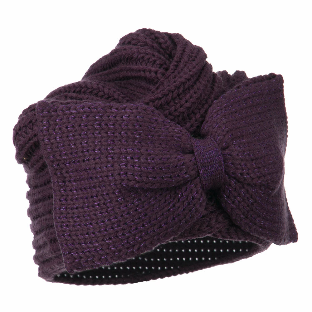 Cheveux Women's Ribbon Knit Turban - Image 19
