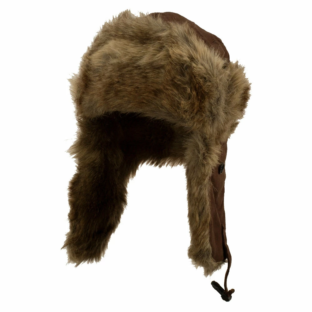 MinLee/Star/Vivian New Suede ML Winter Trooper Hat - Image 6