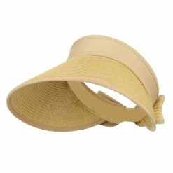 Something Special Paper Braid Roll Up Gardening Visor
