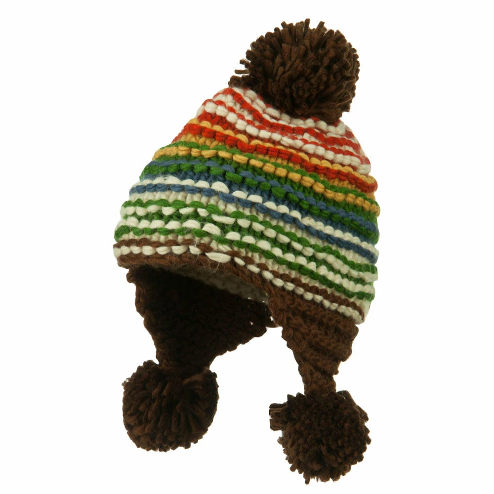 Jeanne Simmons Women's Mix Yarn Pom Ski Beanie - Image 6