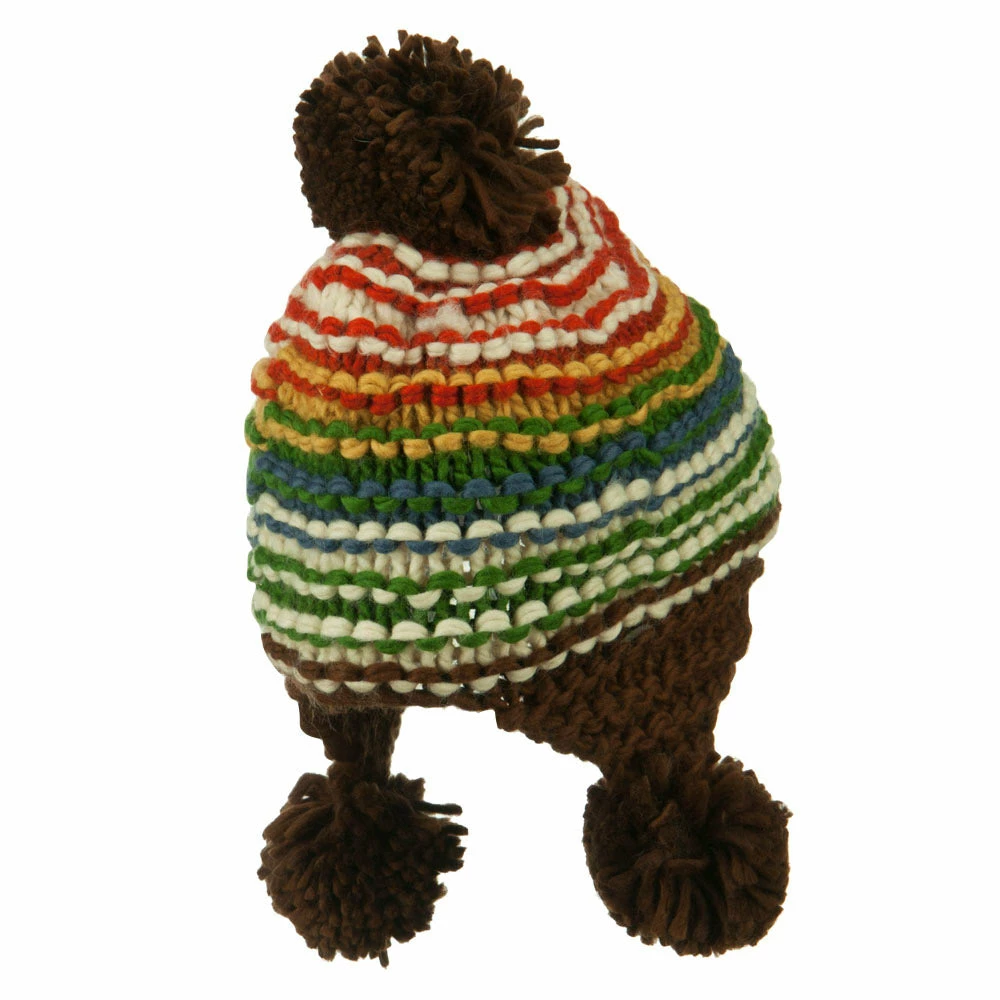 Jeanne Simmons Women's Mix Yarn Pom Ski Beanie - Image 8