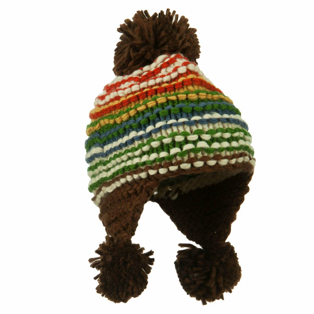 Jeanne Simmons Women's Mix Yarn Pom Ski Beanie - Image 9