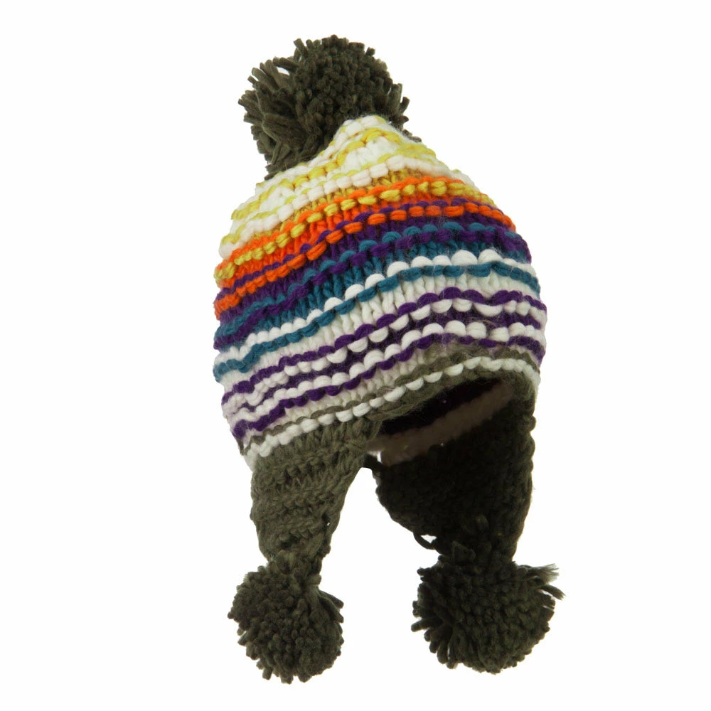 Jeanne Simmons Women's Mix Yarn Pom Ski Beanie - Image 14