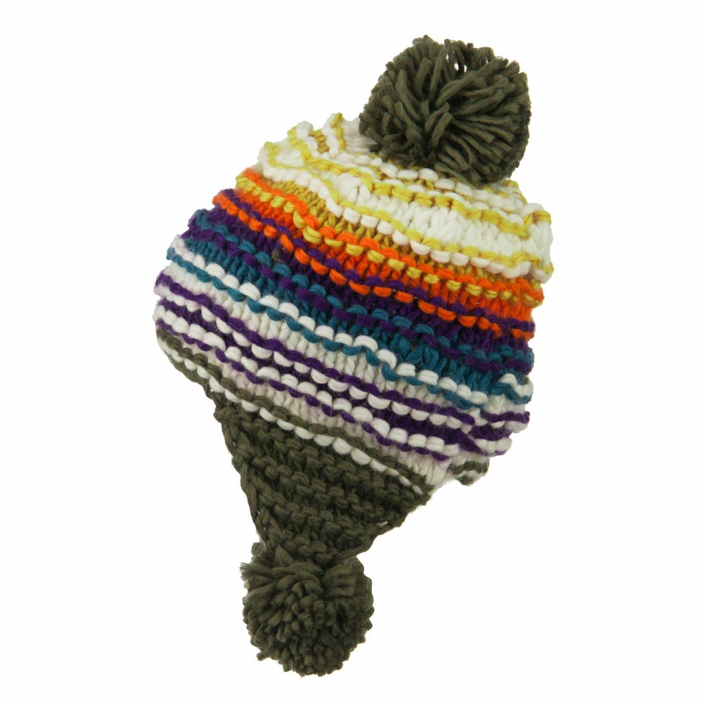 Jeanne Simmons Women's Mix Yarn Pom Ski Beanie - Image 15
