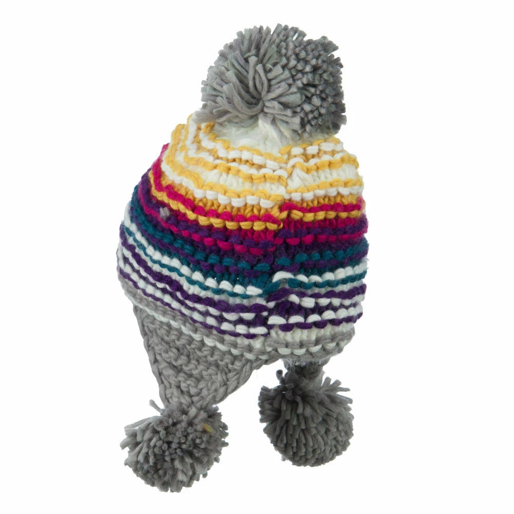 Jeanne Simmons Women's Mix Yarn Pom Ski Beanie - Image 17