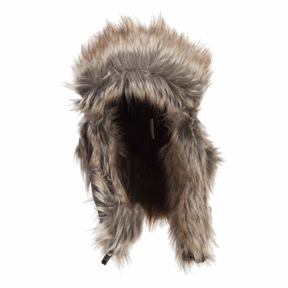Jeanne Simmons Faux Leather And Fur Trooper Hat - Image 4