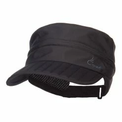 CVORE Zippered Roll Up Cadet Visor Cap