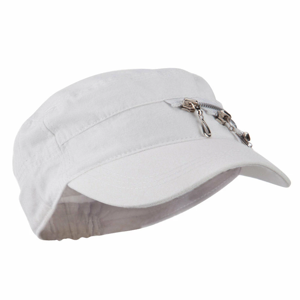 Hatiya Three Layer Zippered Army Cap - Image 19