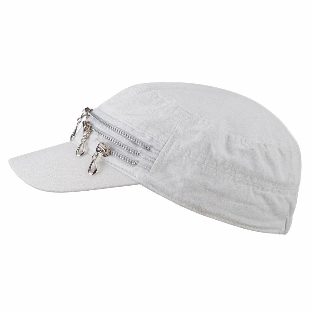 Hatiya Three Layer Zippered Army Cap - Image 20